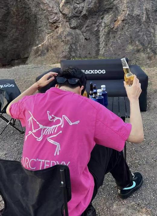 特调梅子色鸟家水洗纯棉短袖裙T 商品图6