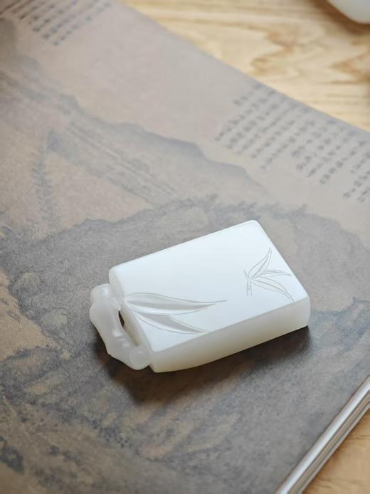 大块·竹·和田吊坠把件【嘉石611】 商品图1