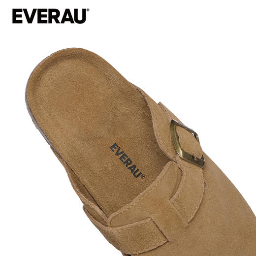 EVERAU经典沙滩休闲半包男女同款拖鞋EA5048 商品图3