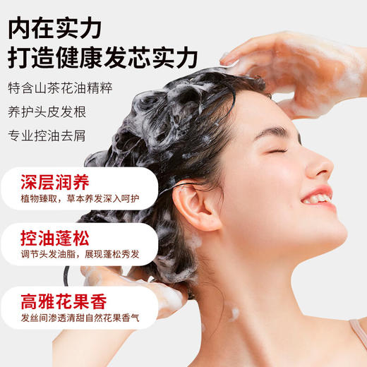 【海豚美购】日本SHISEIDO资生堂 丝蓓绮沁润臻致滋润洗发水（红色） 490ml 商品图3