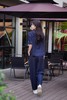 热销现货 安诺9【5.4%莱赛尔4.6%亚麻】撞色明线连帽外套LXWG2044 商品缩略图4