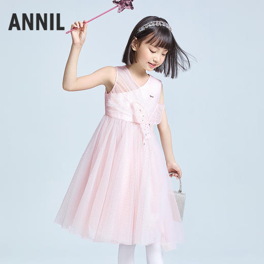 女童无袖礼裙夏季新款安奈儿童装实体店同款AG523669 商品图2