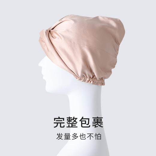 金三塔金三塔重磅真丝扭结发帽女100%桑蚕丝居家小物便携好物    JXQ303 商品图1