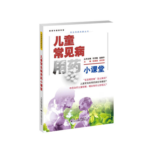 安全用药科普丛书：儿童常见病用药小课堂 商品图1