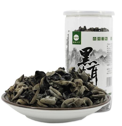 塔哈尔河优质黑木耳瓶装200g 商品图0