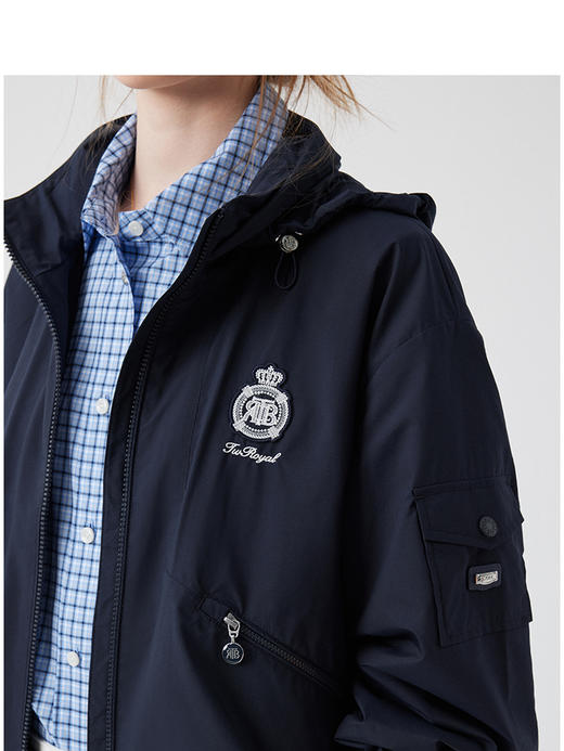 Teenie Weenie小熊字母连帽外套女夏季女外套TTJJ252402W 商品图4