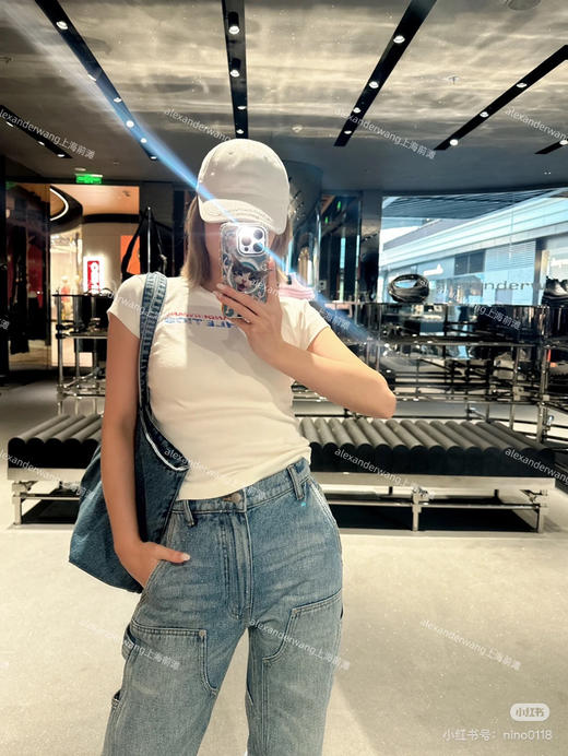 亚历山大王T恤白小t 商品图2