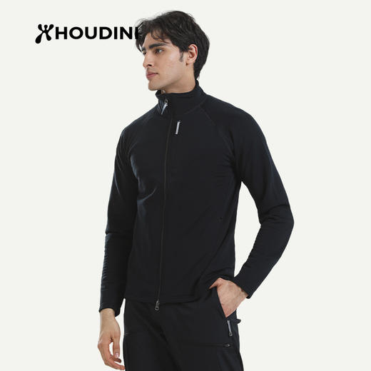 HOUDINI胡丁尼AeroJacket航天户外男立领抓绒衣夹克外套 830041 商品图4