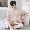 【可外穿纯棉短袖家居服】夏季简约休闲韩版休闲全棉睡衣套装 商品缩略图6