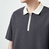 墨麦客男装2024夏季新款男士凉感速干短袖polo衫撞色翻领T恤男潮 商品缩略图2