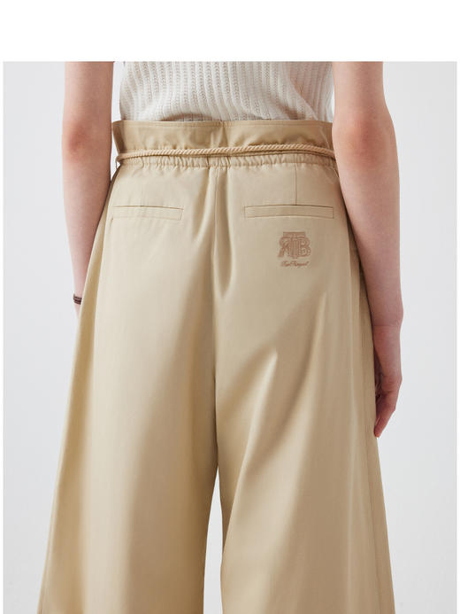 Teenie Weenie小熊简约休闲裤女夏季女长裤TTTC252402W 商品图3