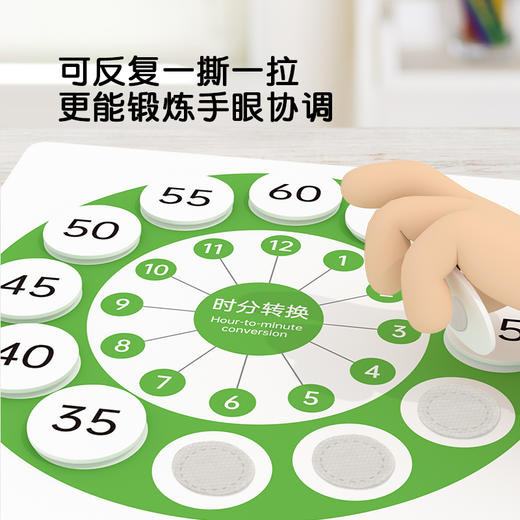 Pinwhee时间与天气忙碌贴（3岁及以上） 商品图4