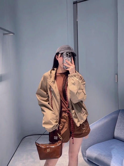 【高品质私服】【MU女士科技织物夹克外套】版型不挑身材，面料轻盈舒适透气N1264-CC【无标出货 介意慎拍】 商品图0