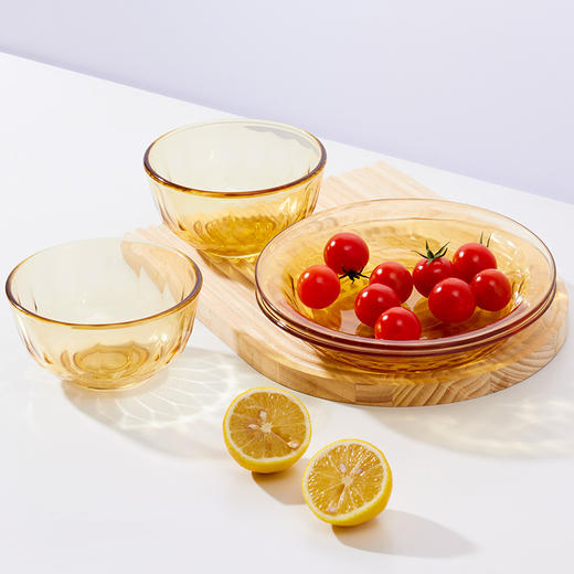 LLG1028S4FU 乐扣乐扣 晶珀系列琥珀色餐具4件套 商品图6