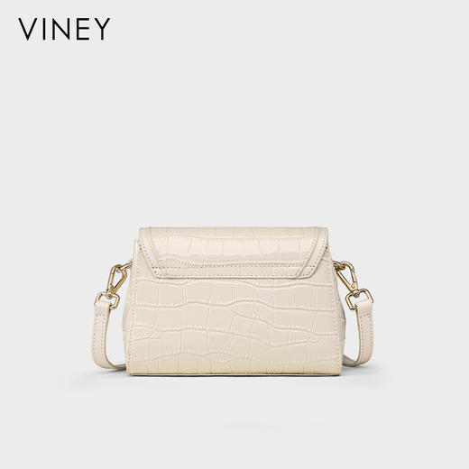 牛皮鳄鱼纹小包 | VINEY 斜挎包包2025新款夏天单肩高级感小众轻奢女包 商品图4