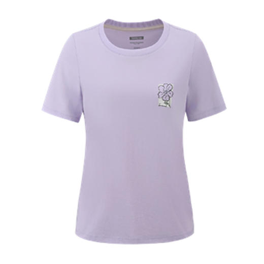 探路者女式功能短袖T恤TAJJAN82548 商品图1