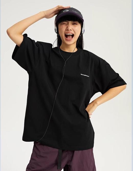 WassupHouse凉感小logo印花短袖T恤 商品图3