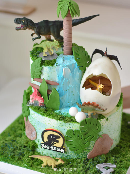 侏罗纪恐龙乐园 - 生日蛋糕 商品图3