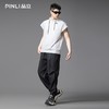 PINLI品立2025夏季新款男士连帽无袖背心美式潮牌宽松休闲上衣GD252114305 商品缩略图3