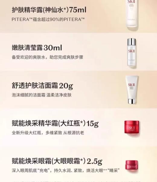 SK2/SK-II国内专柜限量入门五件套旅行套装经典套装【大牌小样】 商品图3