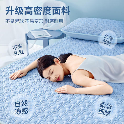 泰嗨TAIHI 新款加厚艾草乳胶凉席三件套A类亲肤面料 商品图4