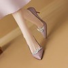 【预售7天】高跟鞋女春秋羊皮新款细跟尖头法式温柔气质水钻百搭绝美单鞋MY&A229 商品缩略图3