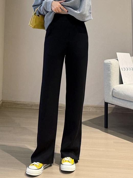 春夏大长腿莱赛尔极简报恩裤显瘦松紧腰窄腿长裤 商品图9