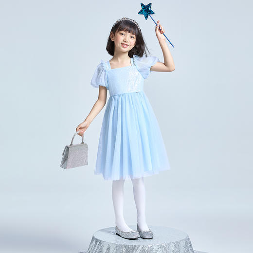 女童短袖礼裙夏季新款安奈儿童装实体店同款AG523667 商品图3
