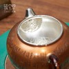 臻宝堂银壶掇只铜包银壶纯手工雕百财小壶999纯银泡茶壶中式茶具 商品缩略图4