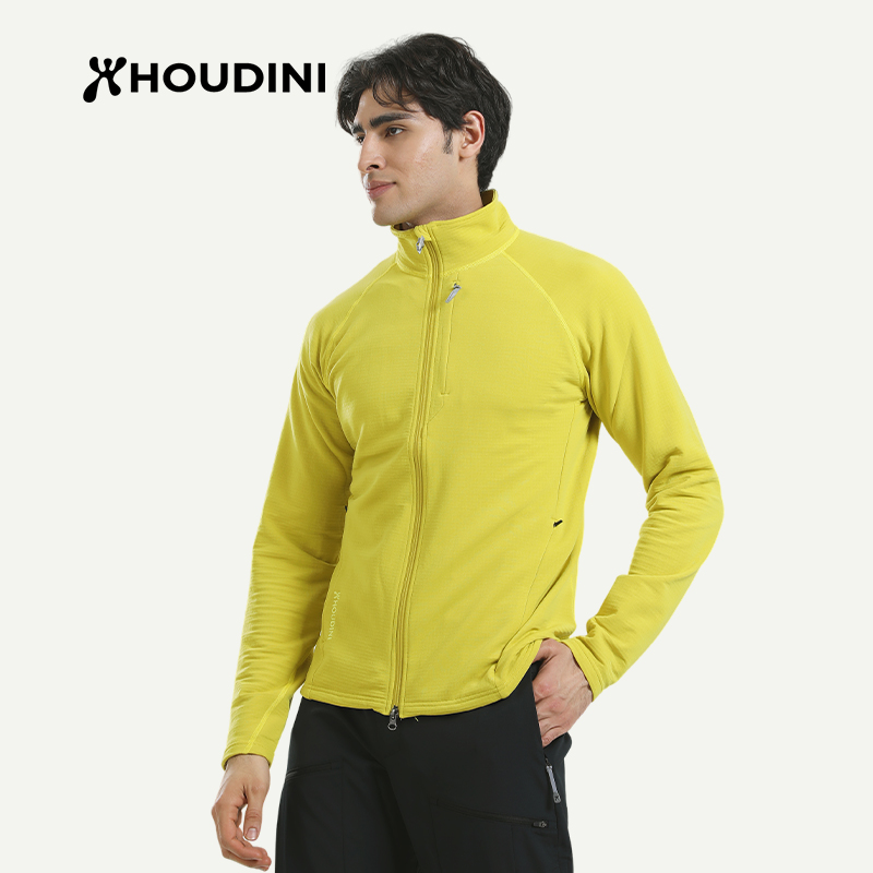 HOUDINI胡丁尼AeroJacket航天户外男立领抓绒衣夹克外套 830041