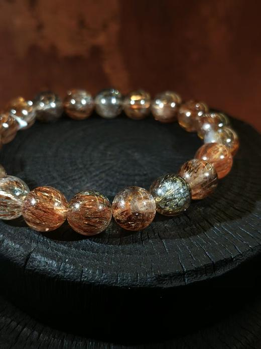 5A超七彩虹云母极光手串 商品图0