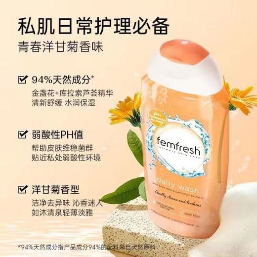 Femfresh芳芯 女性护理清洁液250ml（日常护理） 商品图0