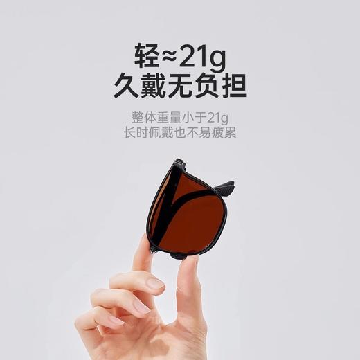 VVC墨镜女款2025年羽感折叠太阳镜 VTY5S776 商品图4