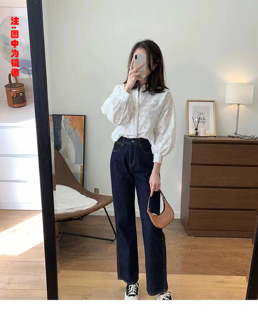 裁缝学苑AS236复古灯笼袖花边小立领衬衫纸样女装上衣衬衣打板图纸 商品图1