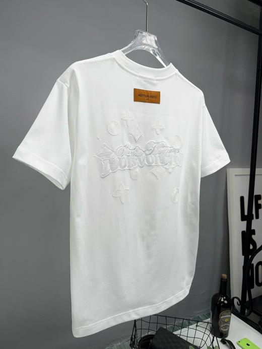 驴 重磅刺绣工艺圆领短袖T恤 Z-15133 商品图3