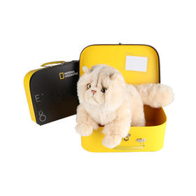 国家地理 毛绒玩具动物玩偶 波斯猫10.5英寸礼盒版