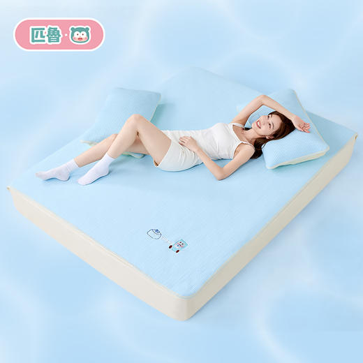 匹鲁5D冷凝凉感刺绣床笠、母婴级a类国家标准、婴儿也能安心使用，凉感透气快速散热！ 商品图0