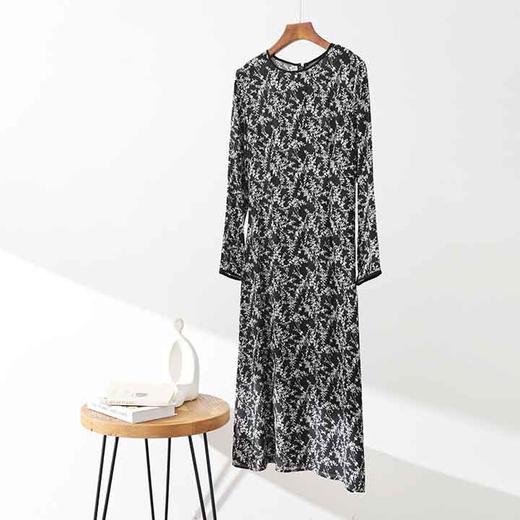 顺丰包邮洛诗琳11821洛诗琳法式优雅茶歇碎花清冷感连衣裙10870 商品图4