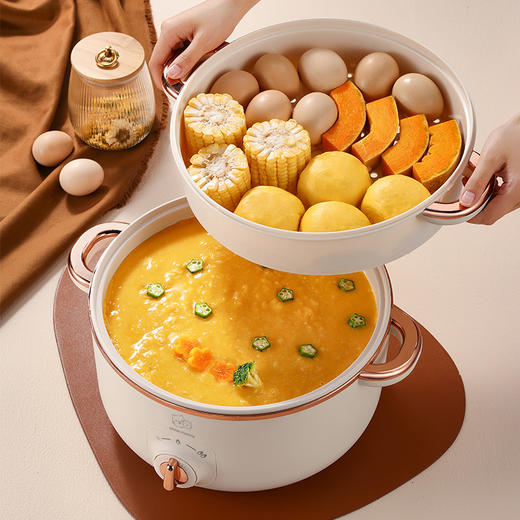 厨创妈咪电火锅（配蒸笼）_DHG-05【K】 商品图2
