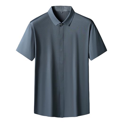 【无痕】【DK】大依优型大码短袖衬衫加肥加大半袖体恤夏季款肥佬宽松商务休闲百搭上衣男士胖子 商品图4