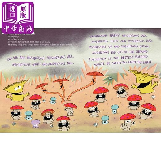 预售 【中商原版】土拨鼠蒙蒂和蘑菇 Monty And The Mushrooms 英文原版 儿童绘本故事 搞笑幽默漫画故事书 进口童书 精装读物 5岁+ 商品图4