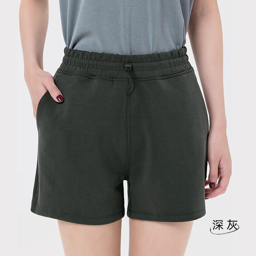 艾扬格 life C2117空气层短裤 柔软垂顺 清爽透气 宽松的版型 修饰胯宽不挑身材 视觉显腿长 商品图2