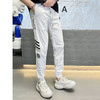 白色休闲裤男夏季潮流帅气百搭长裤男士修身束脚薄款运动裤  KDZC-5207* 商品缩略图4