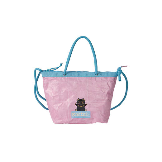 大英博物馆 巴斯特系列 萌猫手提轻便出行 斜挎包 粉色 商品图7