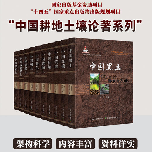 中国耕地土壤论著系列（10册）【官方正版，可开发票，下单时留开票信息和电子邮箱】 商品图0