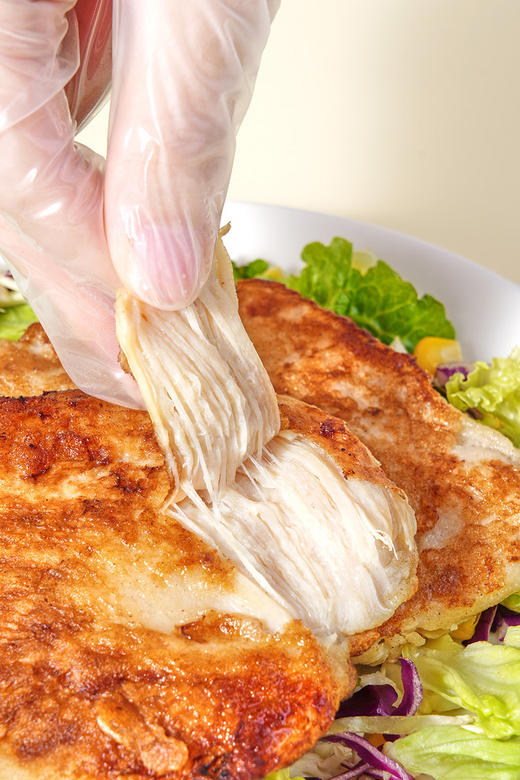 【头厨 香煎原切鸡排】高蛋白0脂肪，软嫩多汁，轻食代餐低负担，一餐一袋刚刚好 商品图0