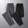 【DK】大依优型大码冰丝裤松紧腰直口束口休闲运动裤直筒卫裤休闲裤加肥加大长裤胖子裤子夏季 商品缩略图4