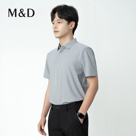 【名盾】翻领短袖T恤M0BL22X66B 商品图1