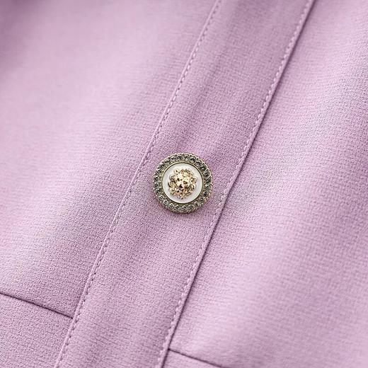 【高货wl】全新升级【铂金会员266/天猫359/差价93】(12522) 洛诗琳名媛气质小香风连衣裙女春拼接修身高级感时尚A字裙 商品图3