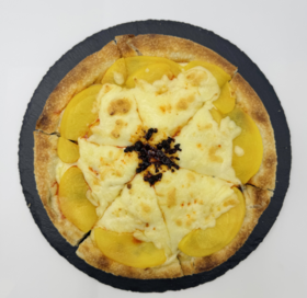 黄桃老干妈披萨